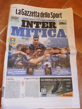 MITICA INTER - BARCELLONA 4-3 SEMIFINALE CHAMPIONS (GAZZETTA SPORT 7-5-2025)