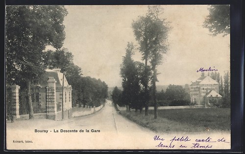 Cpa bouray descente de la - la,