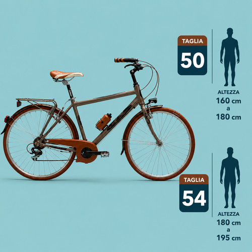 Bici trekking shimano - trekking, city