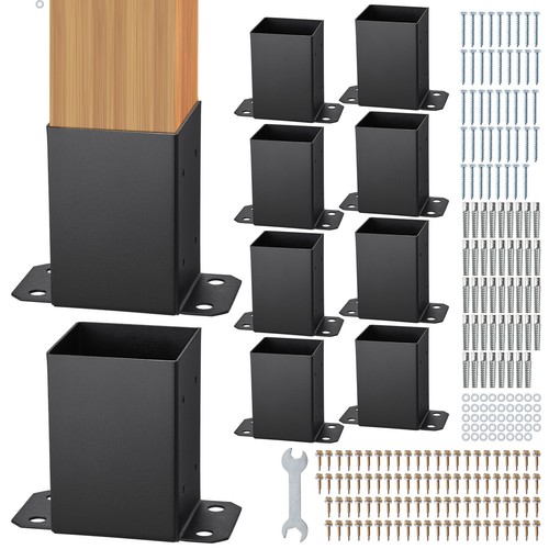 Vevor kit base per palo - kit, legno