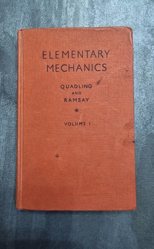 Elementary mechanics vol - elementary,