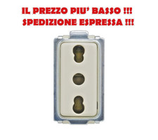 Presa bipasso bivalente 16a - bipasso,