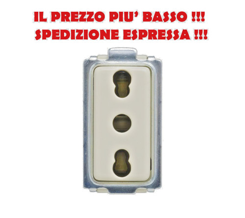 Presa bipasso bivalente - , 16a