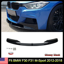 Front splitter lip gloss - lip, black