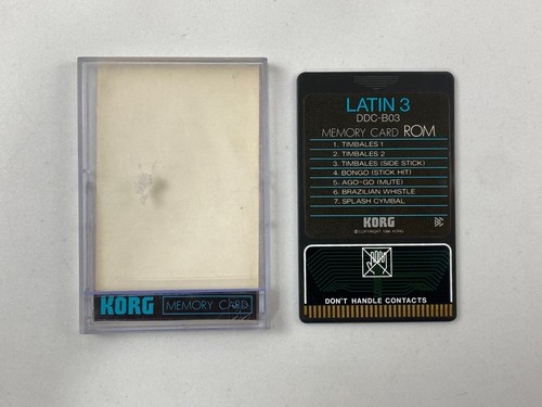 Korg ddc b03 - korg, ddc-b03
