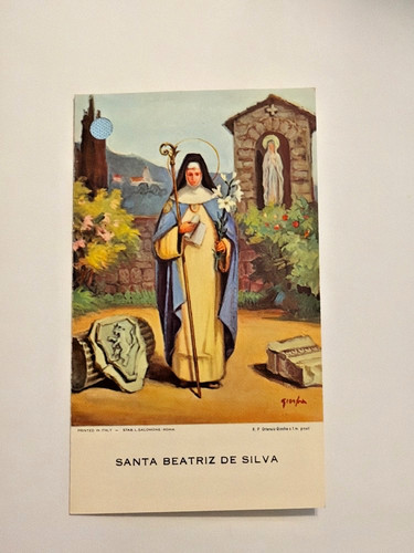 Santino reliquia della santa - reliquia,