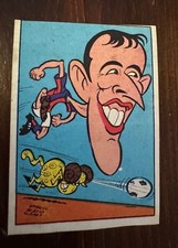Figurina Calciatori Panini 1968-69 caricatura Prosdocimi PASCUTTI recuperata
