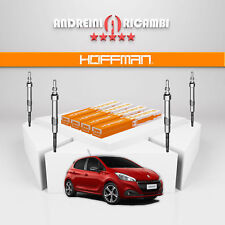 KIT 4 CANDELETTE PEUGEOT 208 1.4 HDi 50KW 68CV 2012 -> GE121A