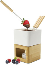 Fonduta ceramica bianco 4 - fonduta,,