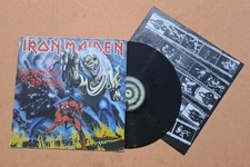 LP + Inner Testi IRON MAIDEN - THE NUMBER OF THE BEAST 1a Stampa Francese 1982