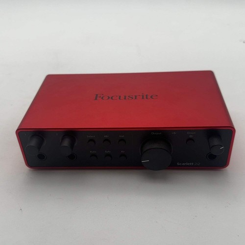 Focusrite scarlett 2i2 - scarlett,