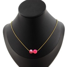 Collana perle agata - collana,