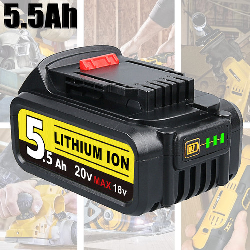 5500 mah per batteria dewalt - 5500,