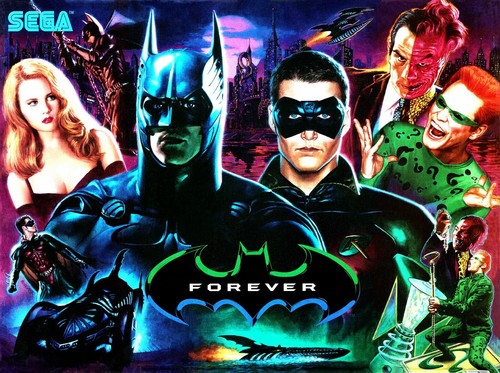 Sega batman forever flipper - sega,