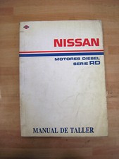 Manuale Officina Motore Patrol serie RD 2.8T  Nissan originale USATO in spagnolo