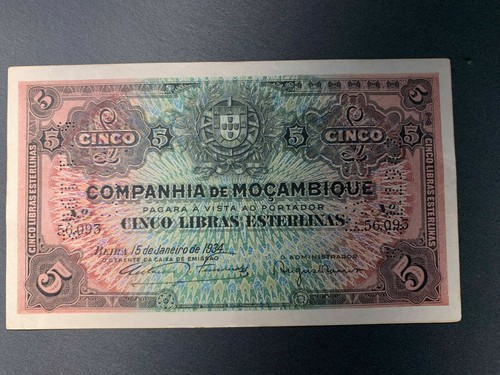 Companhia mozambico libras - companhia,