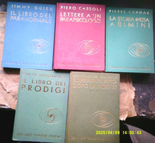 LOTTO IN 5 VOLUMI "I LIBRI DELL' IGNOTO" - CORRADO TEDESCHI EDITORE