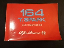 Libretto uso e manutenzione Alfa Romeo 164 e libretto accessori epoca