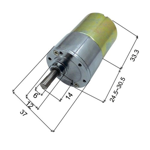 Motore spazzola 12v - a,
