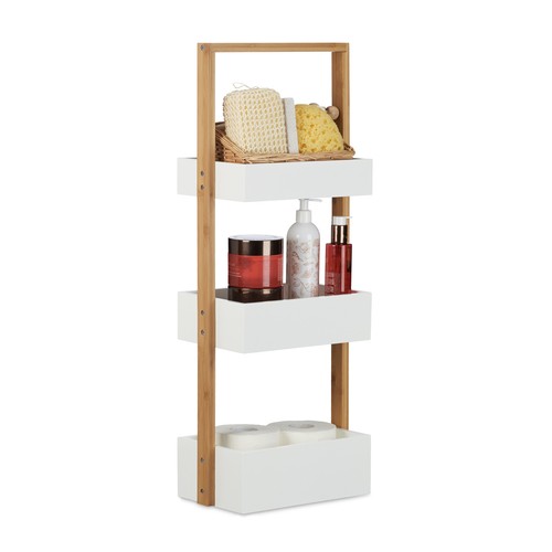 Scaffale bagno legno - in,
