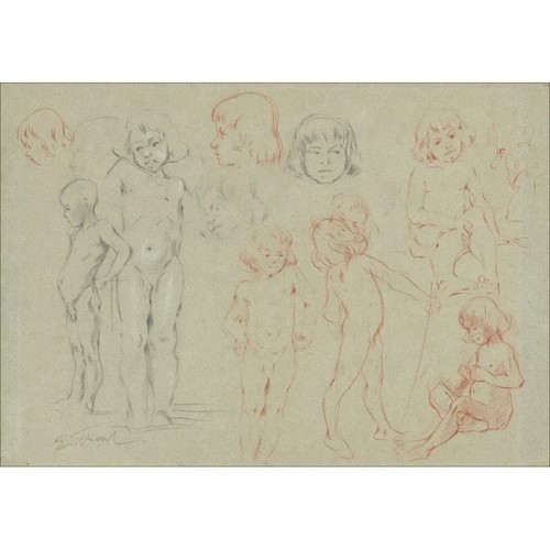 Friant emile disegno - friant,