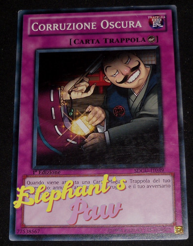Yugioh corruzione oscura - corruzione,