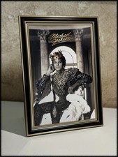 Cadre photo & Impression Michael Jackson 1985 King Thriller Era 1 Poster Art A4