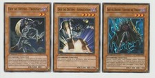 YUGIOH 3X EROE DEL DESTINO Schiacciatore -Trapassato - Terrore 1à Edizione (Exc)