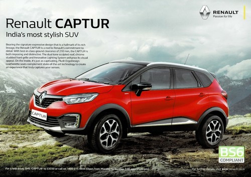Renault captur suv auto - suv, (made