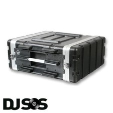 Custodia rack ABS 4U | Flight Case - custodia da volo montaggio su rack | custodia attrezzatura | DJ