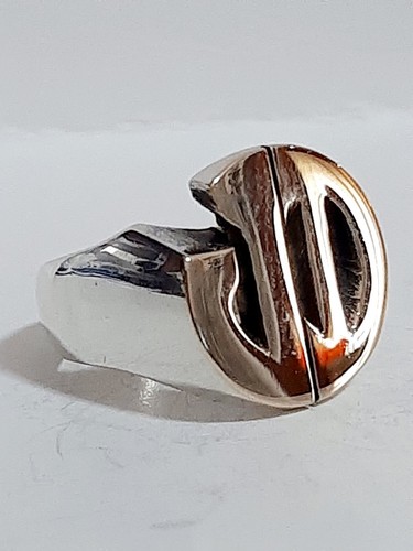 Anello oro argento - anello, 18