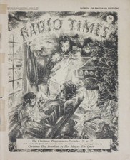 RADIO TIMES 21 DEC 1952 . CHRISTMAS ISSUE . THE QUEENS SPEECH