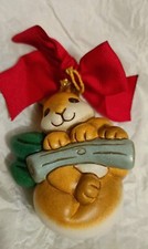 Thun addobbo grande scoiattolo su ramo con scatola. Fuori produzione