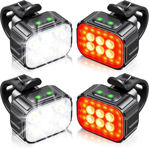 Luci bici kit ricaricabile - kit,,