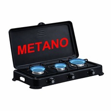 Fornello 3 Fuochi Nero