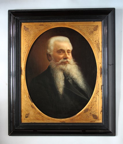 Ritratto anziano con due - anziano,