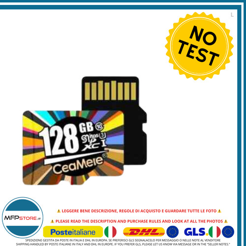 Microsd ceamere smitosp 128gb - microsd,