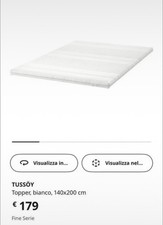 Topper memory 140x200 sp. 8cm