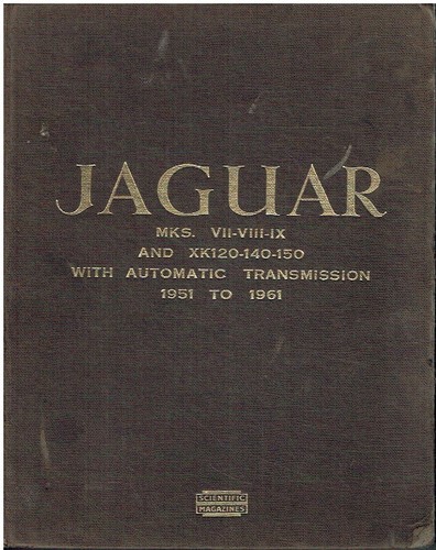 Manuale officina jaguar mk7 - officina,