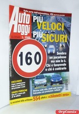 AUTO OGGI - N. 33 - 14 AGOSTO 2001 - MERCEDES CLASSE A 190 LUNGA - RIVISTA BUONA
