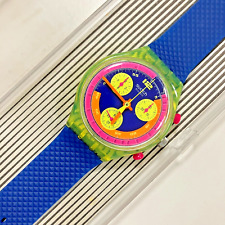 ⌚ Swatch Chrono 1992 GRAND PRIX SCJ101 - Refurbished - with brand new strap