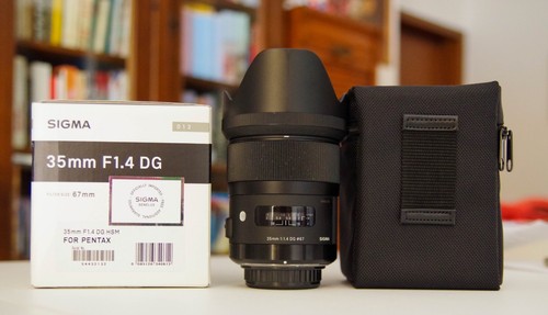 Sigma 35mm art dg hsm - sigma, f1,4