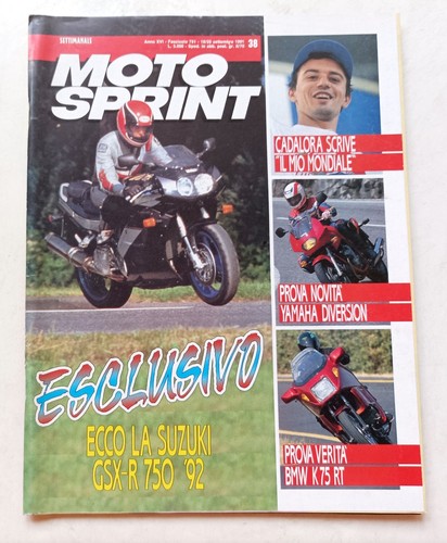 Rivista moto sprint suzuki - moto,
