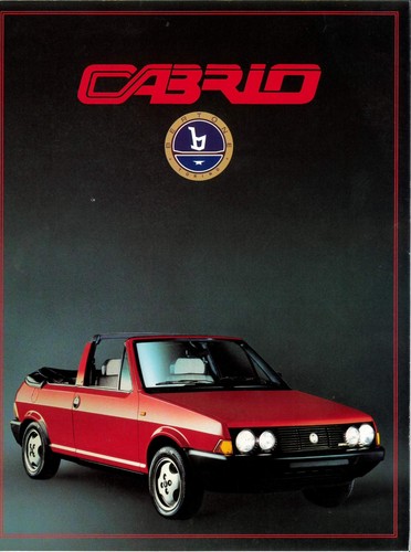 Catalogue brochure fiat ritmo - catalogue,