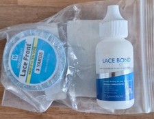 Colla Trasparente Per Patch Capillare Protesi Adesivo 38ml E Nastro Extra Forte