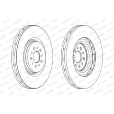 FERODO 2x Disco Freno