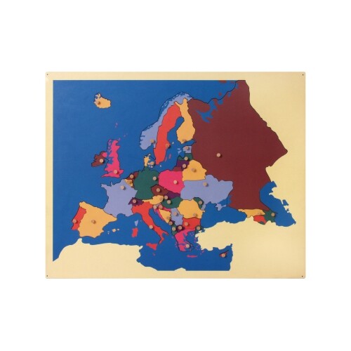 Puzzle mappa europa - puzzle,
