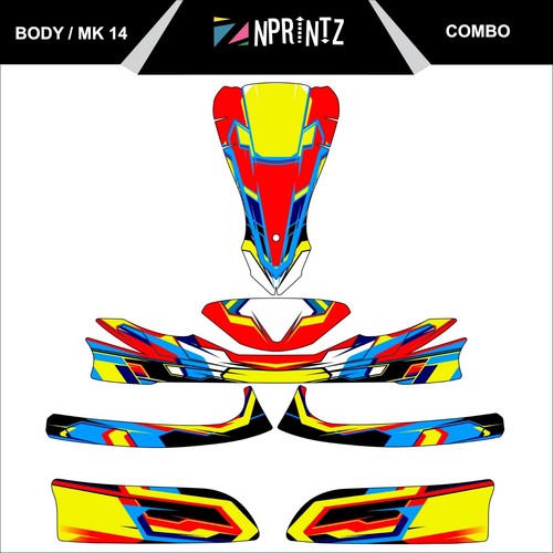 Kit adesivi kart completo - completo, mk