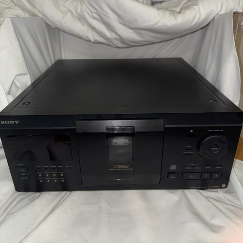 Sony cdp cx88es mega - sony,