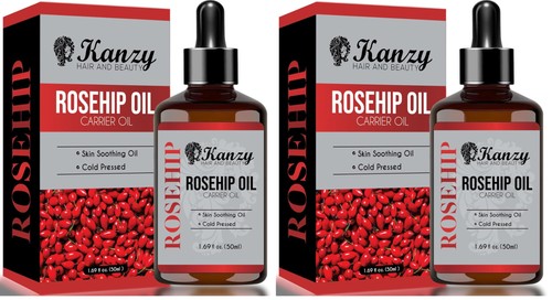 Kanzy olio rosa - rosa, mosqueta
